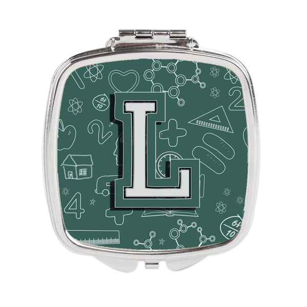 CJ2010-LSCM Letter L Back to School Initial Compact Mirror