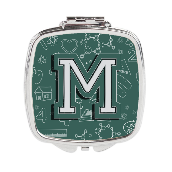 CJ2010-MSCM Letter M Back to School Initial Compact Mirror