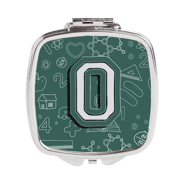 CJ2010-OSCM Letter O Back to School Initial Compact Mirror
