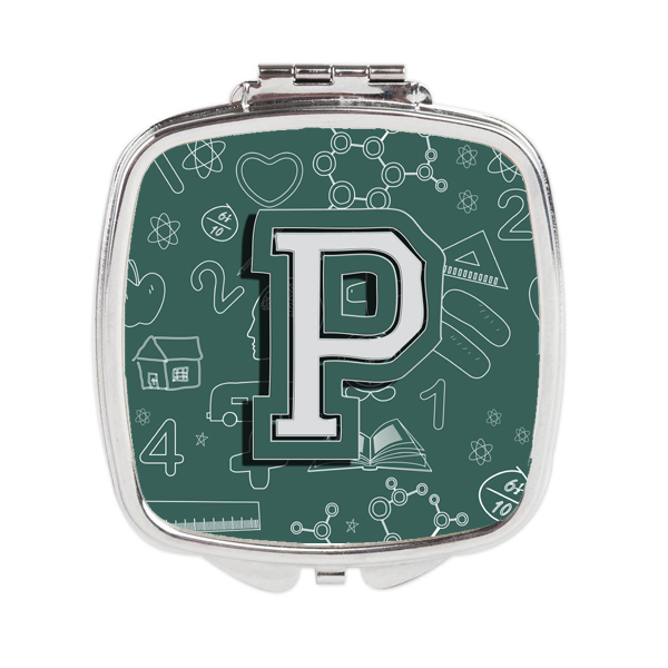 CJ2010-PSCM Letter P Back to School Initial Compact Mirror
