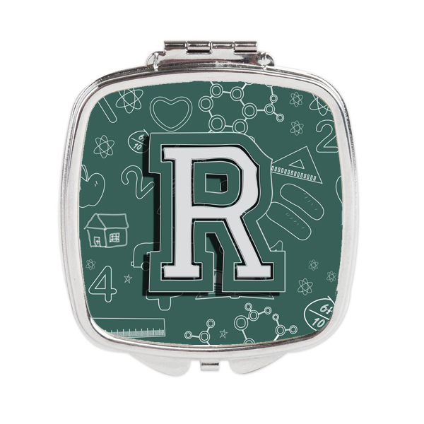 CJ2010-RSCM Letter R Back to School Initial Compact Mirror