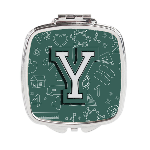 CJ2010-YSCM Letter Y Back to School Initial Compact Mirror