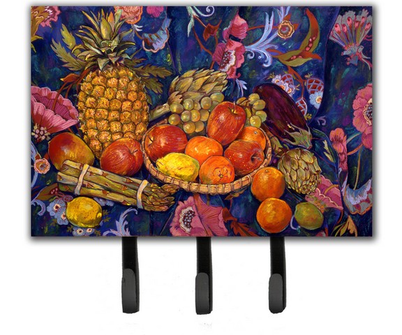 Fruit & Vegetables by Neil Drury Leash or Key Holder