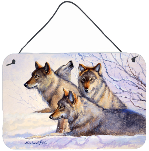 Wolves by Mollie Field Wall or Door Hanging Prints
