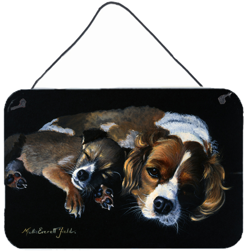 Cozy Pals with Cavalier Spaniel Wall or Door Hanging Prints