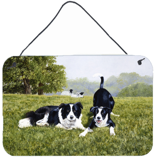 Lets Play Border Collie Wall or Door Hanging Prints