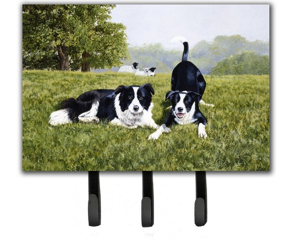 Lets Play Border Collie Leash or Key Holder