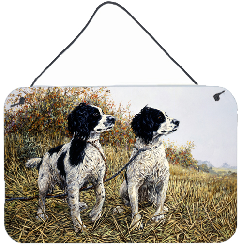 Two Springer Spaniels by Michael Herring Wall or Door Hanging Prints