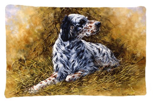 English Setter by Michael Herring Fabric Standard Pillowcase