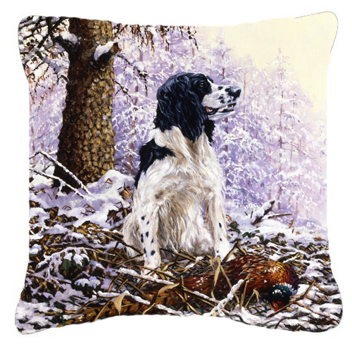 Springer Spaniel by Michael Herring Canvas Decorative Pillow