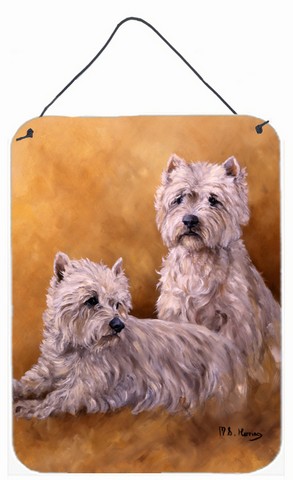 Westies by Michael Herring Wall or Door Hanging Prints