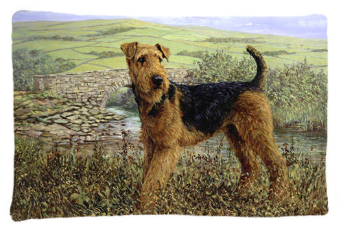 Airedale Terrier the Kings Country Fabric Standard Pillowcase