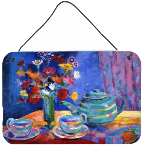 Blue Tea by Wendy Hoile Wall or Door Hanging Prints