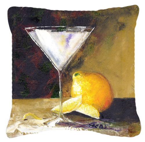 Lemon Martini by Malenda Trick Canvas Decorative Pillow