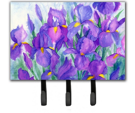 IBD0256TH68 Purple Iris Leash or Key Holder