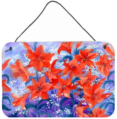 Lillies Wall or Door Hanging Prints