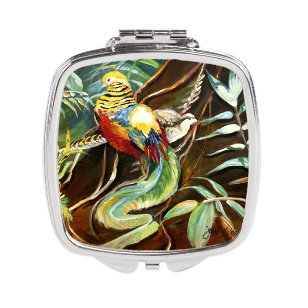 JMK1221SCM Mandarin Pheasant Compact Mirror