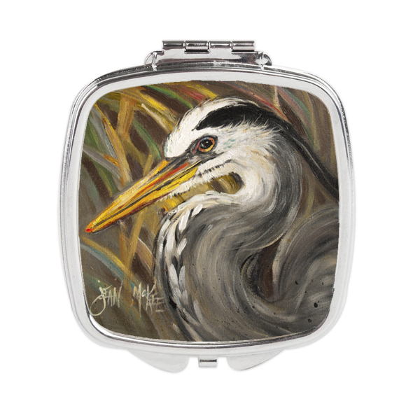 Blue Heron Compact Mirror