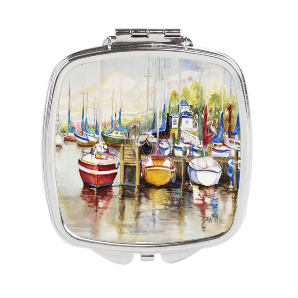 Paradise Sailboats Compact Mirror