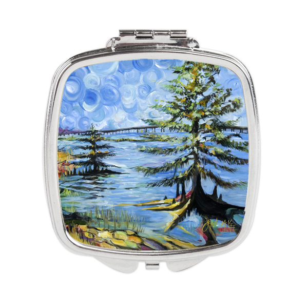 Picture of Carolines Treasures JMK1275SCM Life on the Causeway Compact Mirror