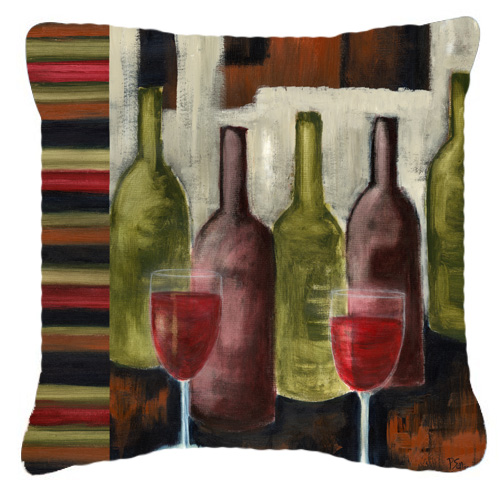 Red Wine by Petrina Sutton Canvas Decorative Pillow
