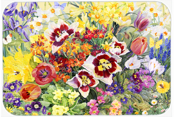 Spring Floral by Anne Searle Mouse Pad, Hot Pad or Trivet