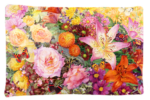 Autumn Floral by Anne Searle Fabric Standard Pillowcase