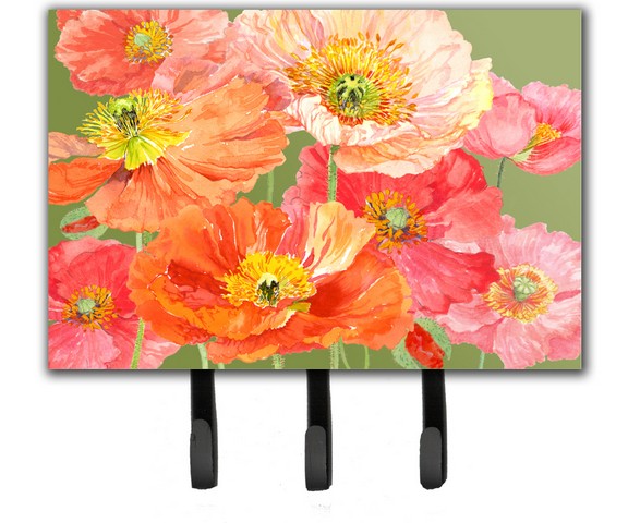 Poppies by Anne Searle Leash or Key Holder