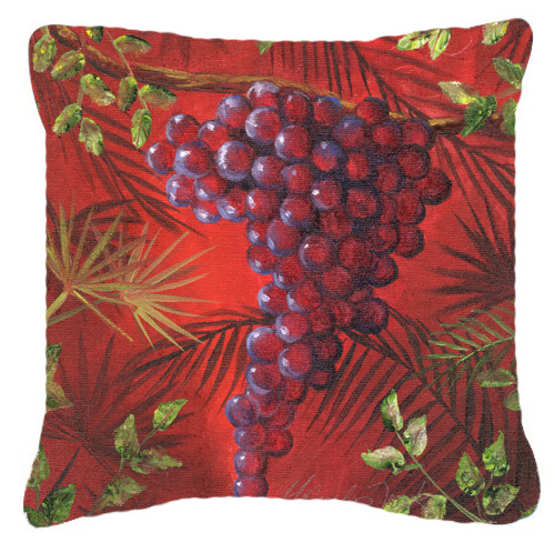 Sicillian Grapes by Malenda Trick Canvas Decorative Pillow
