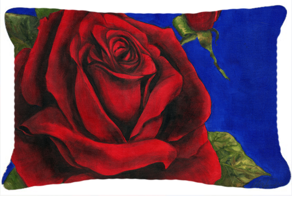 Rose by Malenda Trick Fabric Decorative Pillow