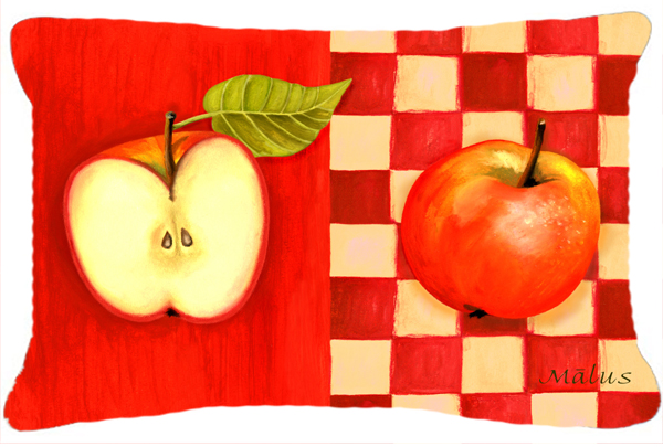 Apple by Ute Nuhn Fabric Decorative Pillow