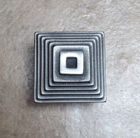 Square Pyramid Knob- Shiny