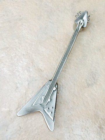 DHP54-SH Flying V Guitar Pull- Shiny
