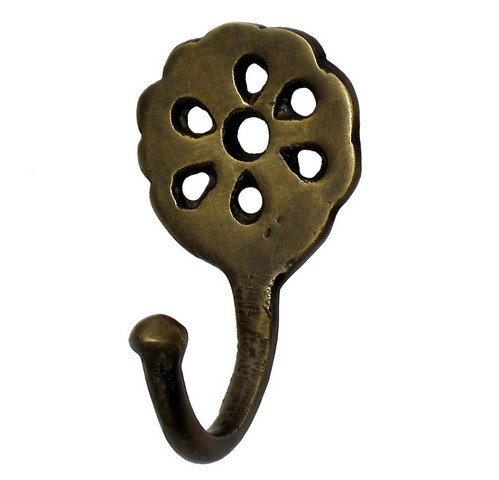 Picture of Gado Gado Hardware HHK7010 Small Carved Hook