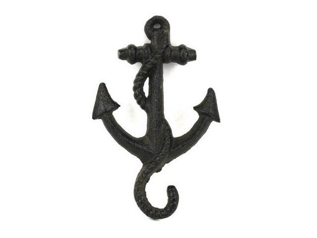 Cast Iron Anchor Hook, 5 in.