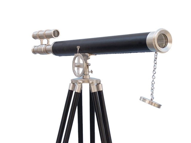 Griffith Astro Telescope - Brushed Nickel - 65 in. - 15X Magnification