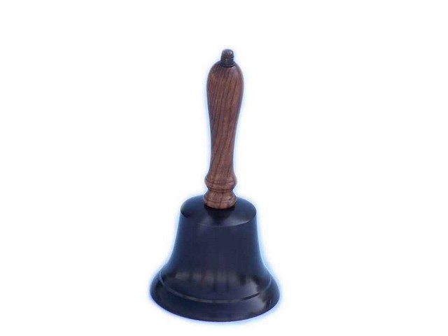 Bl-2015-BZ Bronze Hand Bell, 9 in.