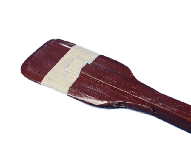 Picture of Handcrafted Decor Oar 24-204-209 Wooden Chadwick Decorative Squared Rowing Boat Oar with Hooks- 24 in.