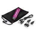 Azeca D422-PK PowerTube 2800 Portable Charger, Hot Pink Azeca D422-PK PowerTube 2800 Portable Charger, Hot Pink