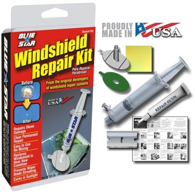 Blue Star Windshield Repair Kit