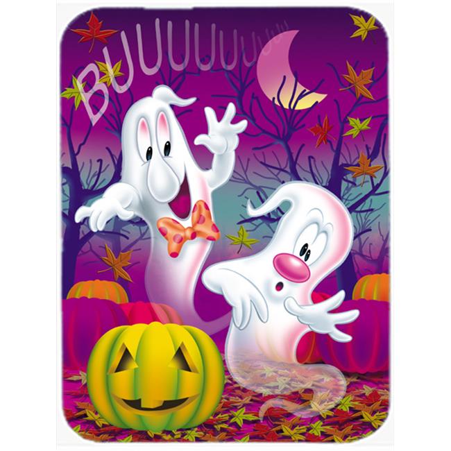 Carolines Treasures APH3798LCB Buuu Ghosts Halloween Glass Large Cutting Board