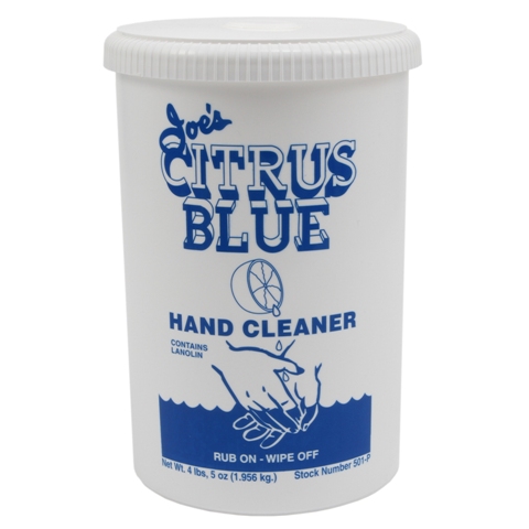 501-P Citrus Blue Hand Cleaner - 4 lb - 5 oz Can