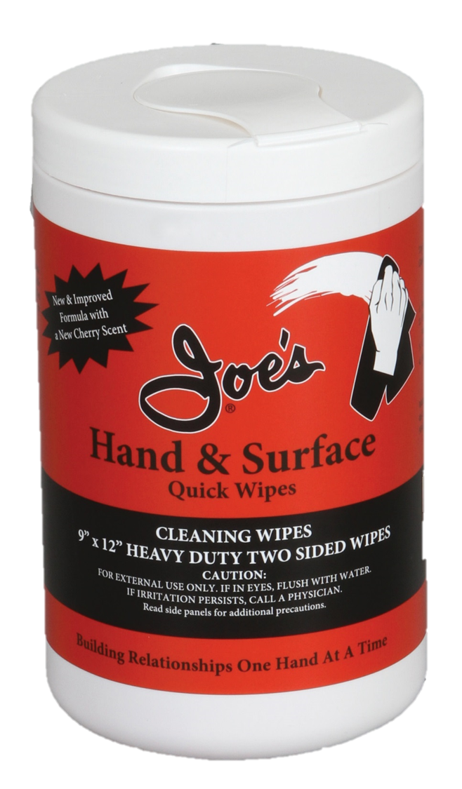 Dual-Sided Abrasive Kleen Wipes