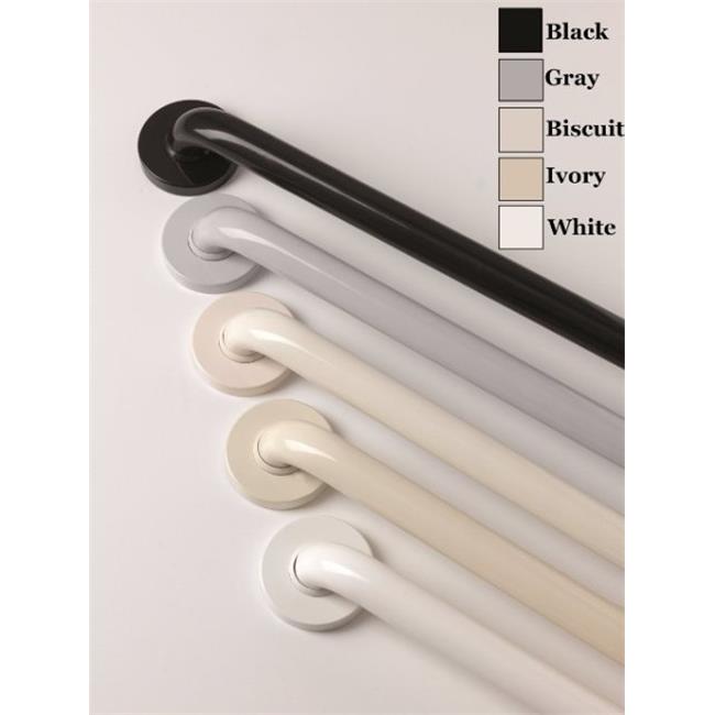 Ponte Giulio G25JAS01I2 12 in. Contractor Series Biscuit Grab Bar