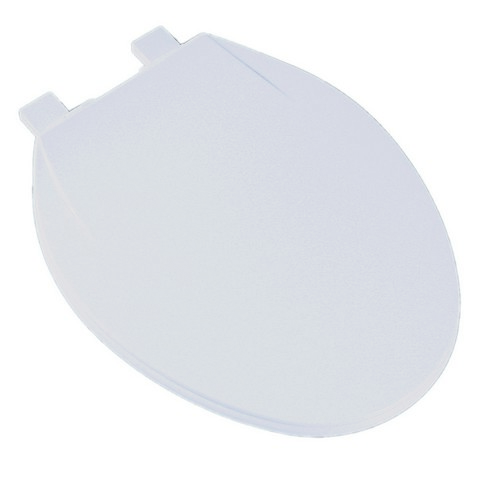 Bath D?cor 2F1E4-00 Deluxe Plastic Elongated Adjustable Hinge Toilet Seat, White
