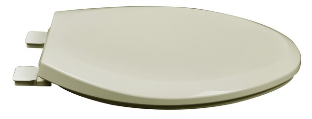 2F1E8-01 Slow Close Premium Plastic Elongated Toilet Seat- Bone