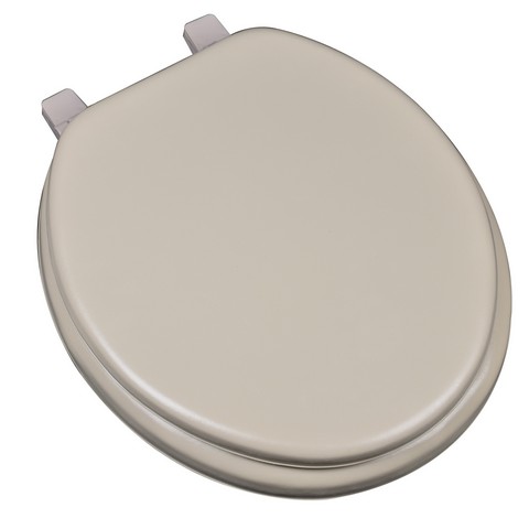 Picture of Plumbing Technologies 6F1R1-11 Deluxe Soft Round Toilet Seat- Tan