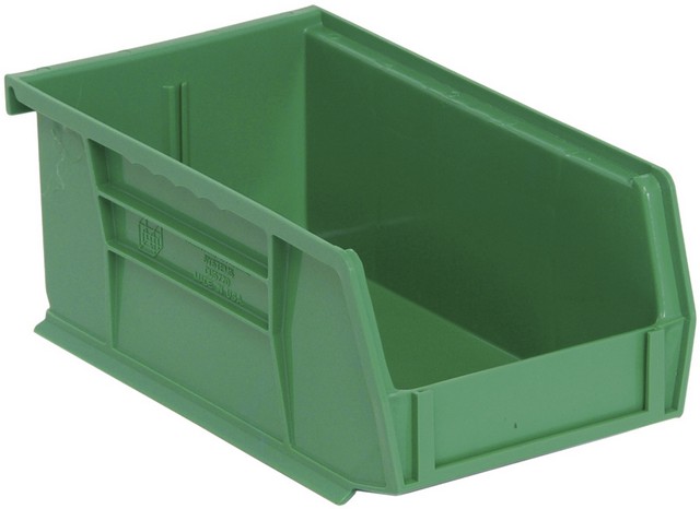 Ultra Stack & Hang Bin, Green - 7.37 x 4.12 x 3 in.