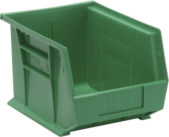 Ultra Stack & Hang Bin, Green - 10.75 x 8.25 x 7 in.