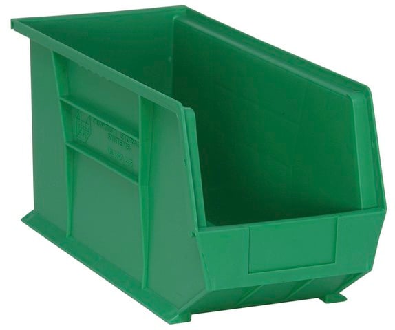 Ultra Stack & Hang Bin, Green - 18 x 8.25 x 9 in.